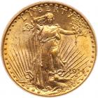 1914 $20 St. Gaudens PCGS MS62