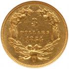 1854-O $3 Gold SEGS MS61 - 2