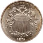 1874 Shield 5C PCGS MS65