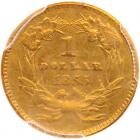 1855-C $1 Gold Indian PCGS AU53 - 2