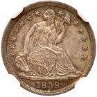 1839 Liberty Seated H10C NGC MS67