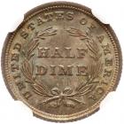 1839 Liberty Seated H10C NGC MS67 - 2