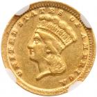 1859-C $1 Gold Indian NGC MS61