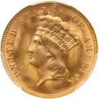 1888 $3 Gold PCGS MS66