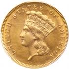 1887 $3 Gold PCGS MS63