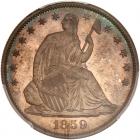 1859 Liberty Seated 50C PCGS Proof 65