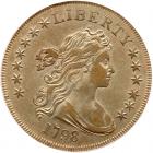 1798. Small eagle, 13 stars on obverse. B-1, BB-82, Rarity 3