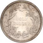 1859 Pattern Half Dollar. Silver, Reeded Edge. Judd-237. Pollock-293. Rarity 4 - 2