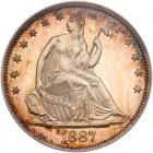 1887 Liberty Seated 50C PCGS PF64 CAM