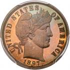 1897 Barber 10C PCGS Proof 66