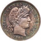 1909-D Barber 10C PCGS MS65