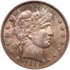 1909 Barber 50C PCGS MS65