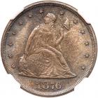 1876 Twenty Cents NGC MS66