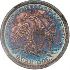 1874 Liberty Seated 25C. Arrows NGC Proof 65 - 2