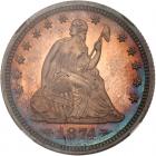 1874 Liberty Seated 25C. Arrows NGC Proof 66