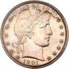 1901 Barber 50C PCGS Proof 67