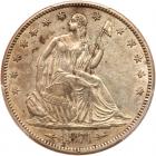 1874-CC Liberty Seated 50C. Arrows PCGS AU53