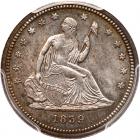 1839 Liberty Seated 25C PCGS MS63