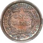 1856 Liberty Seated 10C. Sm Date PCGS Proof 65 - 2