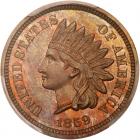 1859 Indian Head 1C PCGS Proof 65