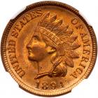 1894 Indian Head 1C NGC MS66 RD