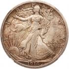 1916-D Liberty Walking 50C NGC MS64