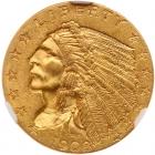 1908 $2.50 Indian NGC MS63