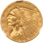1914-D $2.50 Indian NGC MS62