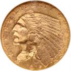 1915 $2.50 Indian NGC MS65