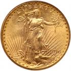 1916-S $20 St. Gaudens NGC MS65