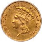 1860 $3 Gold PCGS MS61