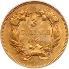 1860 $3 Gold PCGS MS61 - 2