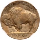 1916 Buffalo 5C. Dbld Die Obv NGC AU55 - 2