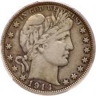 1914 Barber 50C PCGS VF35