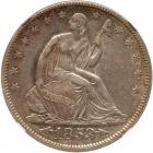 1853 Liberty Seated 50C NGC EF45