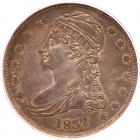 1837 Bust 50C PCGS AU50