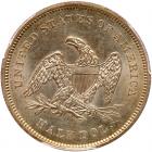 1839 Liberty Seated 50C. Drapery PCGS MS64 - 2