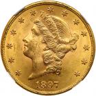 1897 $20 Liberty NGC MS64