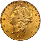 1907 $20 Liberty PCGS MS63