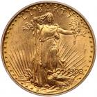 1908-D $20 St. Gaudens. No Motto PCGS MS64