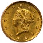 1849-O $1 Gold Liberty PCGS MS63