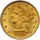 1905 $5 Liberty PCGS MS63