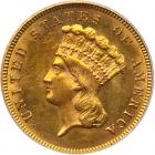 1879 $3 Gold PCGS MS62