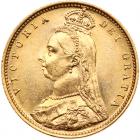 Australia. 1/2 Sovereign, 1887-M NGC MS62