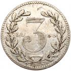 Australia. Threepence, 1858 NGC EF - 2