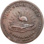 Australia. Miller Brothers. Penny, 1862 Fine to VF - 2