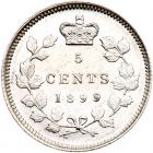 Canada. 5 Cents, 1899 NGC MS62 - 2