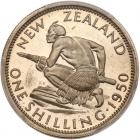 New Zealand. Proof Shilling, 1950 PCGS PF64 CAM - 2