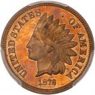 1872 Indian Head 1C PCGS PF65 RD