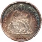 1876-CC Liberty Seated 10C PCGS MS66